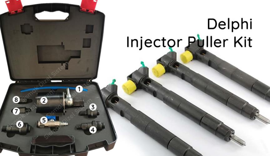 Delphi pneumatic injector puller
