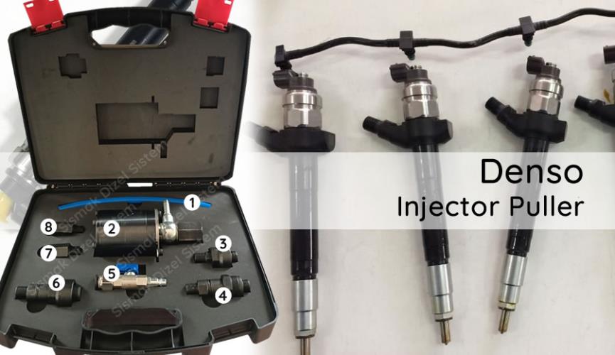 Denso pneumatic injector puller